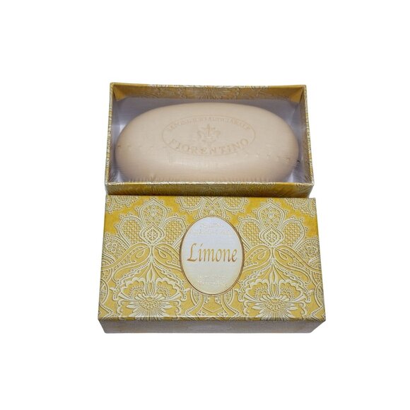FIORENTINO Limone Lemon Scented Soap Bar 10.5 oz. SAPONIFICIO ARTIGIANALE - Picture 3 of 3